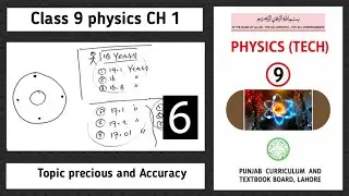 Precision & Accuracy | Class 11 Physics Chapter 1 | Balochistan Textbook | Lecture 17