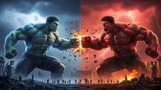 Blue Hulk vs Red Hulk &ndash; Hero vs Rage | Epic Battle That Changes Everything