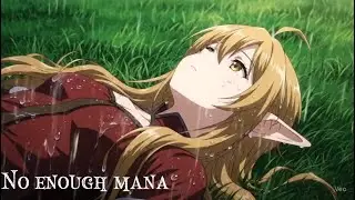 Melancholic Rain &ndash; Looping Anime Half-Elf in Serene Grass