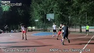 Basketball Outdoor Night 3x3 | Yepes 2025 &ndash; &ldquo;Semifinal&rdquo; &ldquo;Panda Naranja Vs MPP y sus Clientes&rdquo;
