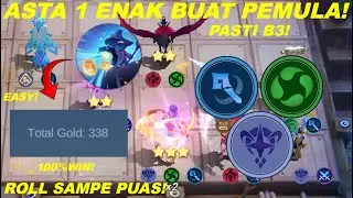 COMMANDER ASTA SKILL 1 INI TERNYATA ENAK BUAT NGEPUSH ! COMBO TERKUAT MAGIC CHESS 2024