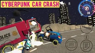 Cyberpunk Car Crash