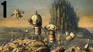 Machinarium part 1 (Game Movie) (Story Walkthrough) (No Commentary)