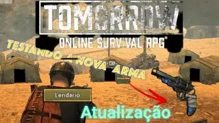 Testando o revólver  do tomorrow #tomorrow #pvp #gameplay #atualização #gameplay 