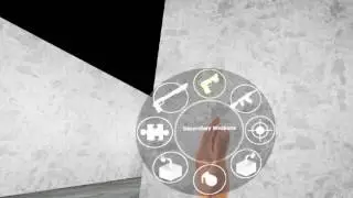 UE4 VR Radial Inventory Menu WIP 2