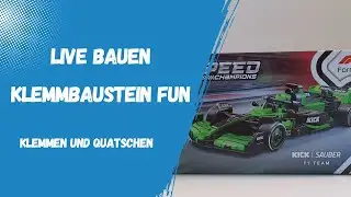 Live bauen - Lego Speed Champions KICK Sauber F1 Team C44 Rennauto Set (77247)
