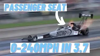 Worlds First Top Fuel Dragster Passenger Ride costs $9,995