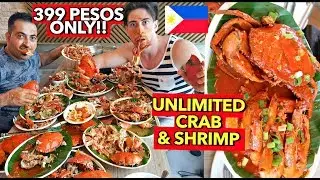 Unlimited KING CRABS & SHRIMPS in BACLARAN Manila, PH! 😱🇵🇭
