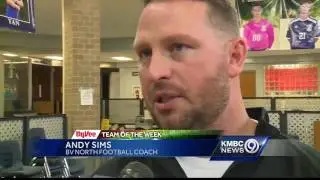 Blue Valley North wins Hy-Vee Team of the Week honors
