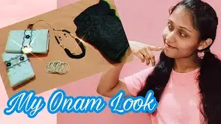 My Onam look❤ | Onam Vibes | Onam clicks | Aishwarya Sajeev