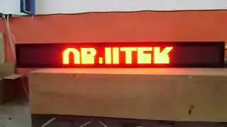 16x192 - orjitek kayan yazı sistemleri  .  kayan yazı.wmv