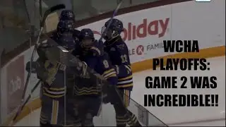WCHA Playoffs Highlights: Minnesota State | Minnesota GM 2 March 1/25