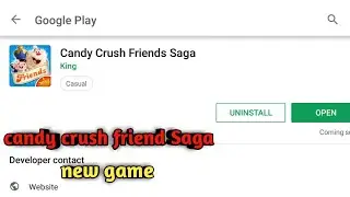 Candy Crush friends Saga (New Game) Download now