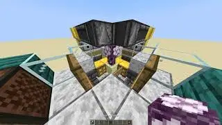 Minecraft Auto Harvest Chorus Flower Farm