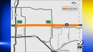Paving work to impact overnight traffic on I-5 and close rest stop