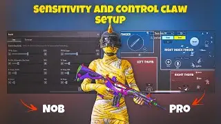 Best Sensitivity And Control Claw Setup Bgmi/Pubg ! Like Jonathan Gaming￼