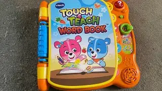 Честный обзор книги слов Touch And Teach от Vtech Learning Toy