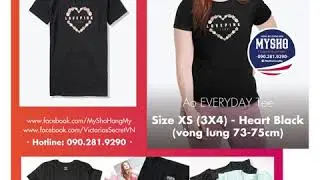 &Aacute;o thun Victoria's Secret SizeXS
