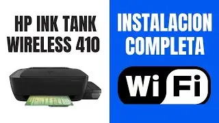 Impresora HP Ink Tank Wireless 410 Instalaci&oacute;n Inal&aacute;mbrica Para Imprimir Por WiFi &iquest;C&oacute;mo Configurar?