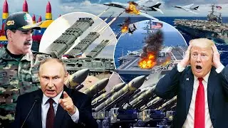 TRUMP PANIK! Putin Kirim 10.000 Alutsista ke Venezuela, Armada AS Terancam Hancur