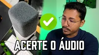 MELHORE SEU &Aacute;UDIO no MICROFONE FIFINE AM8 AMPLIGAME dentro do OBS STUDIO
