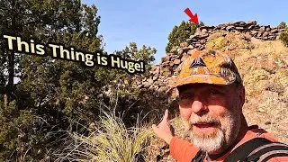 A Huge Ruin! Ancient Native American! #ancienthistory #outdoors #hiking