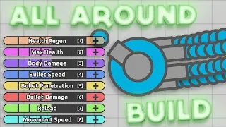 ALL AROUND BUILD CHALLENGE! REVENGE AND DESTROYING TEAMS! (Diep.io FFA Gameplay)