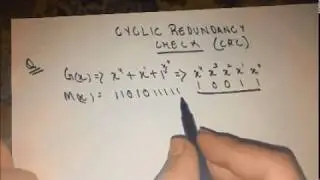 Cyclic Redundancy Check | | CRC | | Data Communication