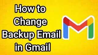 Как изменить резервный адрес электронной почты в Gmail