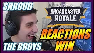 SHROUD BROADCASTER ROYALE TOURNAMENT + REACTIONS FT. JUST9N ERANGEL | PUBG | SEPTEMBER 1, 2018