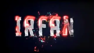 how to create neon lights intro