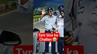Challan! 🚔 Police vs Mahindra XEV9E on Tyres #xev9e #challan #trafficpolice