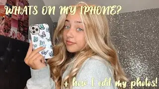 What's on My iPhone 2020 + How I Edit My Instagram Photos 🤪