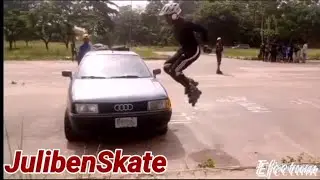 High risk skate jumps, Juliben skates