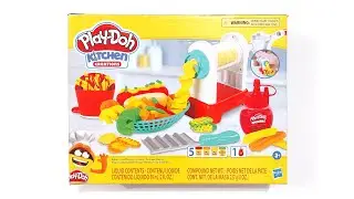[UNBOXING] Play-Doh Kitchen Creations Spiral Fries Playset - Toy Unbox n Collect