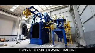 Hanger Type Shot Blasting Machine Compact 10T