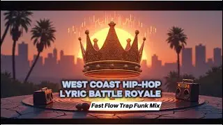 💥808Xyz - West Coast Hip-Hop Lyric Battle Royale Storytelling Flow Trap Funk [Official Visualizer]