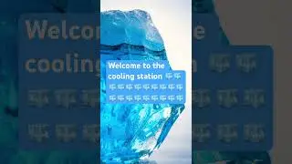 #cooling the cooling station