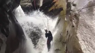Canyoning Reunion - Canyon Trou Blanc - Salazie