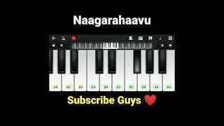 Naagarahaavu Mass Bgm Piano Tutorial | Kannada Song | Dr. Vishnuvardhan