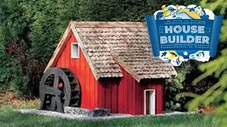 House Builder - Строим Дом с Водяной Мельницей - Medieval DLC
