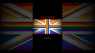 BRITISH FLAG IN DIFFERENT IDEOLOGIES #uk #flag #history #edit #shorts