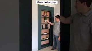 Hidden Bookcase Door &ndash; Single Door Style 1