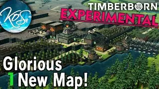 Timberborn EXPERIMENTAL - THE LONG ROAD CITY - Community Lore, EA|Let's Play, Ep 1