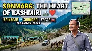 On way to Sonmarg, enroute to Leh Ladakh trip from Srinagar Kashmir 