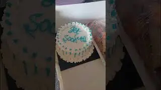 A get well cake with small chops en route to delivery&hellip; thank God for successful work
