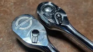 Сравнение храповых механизмов Harbor Freight Quinn и Pittsburgh Pro