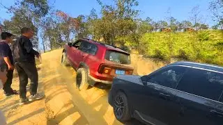 Off-road with Chinese Cars: Discovering Difficult Roads | Haval Bigdog 1.5T vs GAC GS8 2.0T