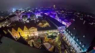 Timelapse 4K - Merry Christmas - Osnabr&uuml;ck  - XciteLight