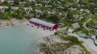Transparent tent installation at the prestigious The Ritz-Carlton, Koh Samui